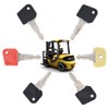 6 Piece Replacement Ignition Key Set, Motorcycle Ignition Switch Construction