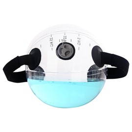 Workout Water Ball Equipment | Core Strength Training Round Stability Water Ball Bag | Weighted Full-Body Working Out Equipment for Home Gym, Yoga Studios, Gymnasiums