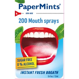 Papermints Bad Breath Spray - 10 pack