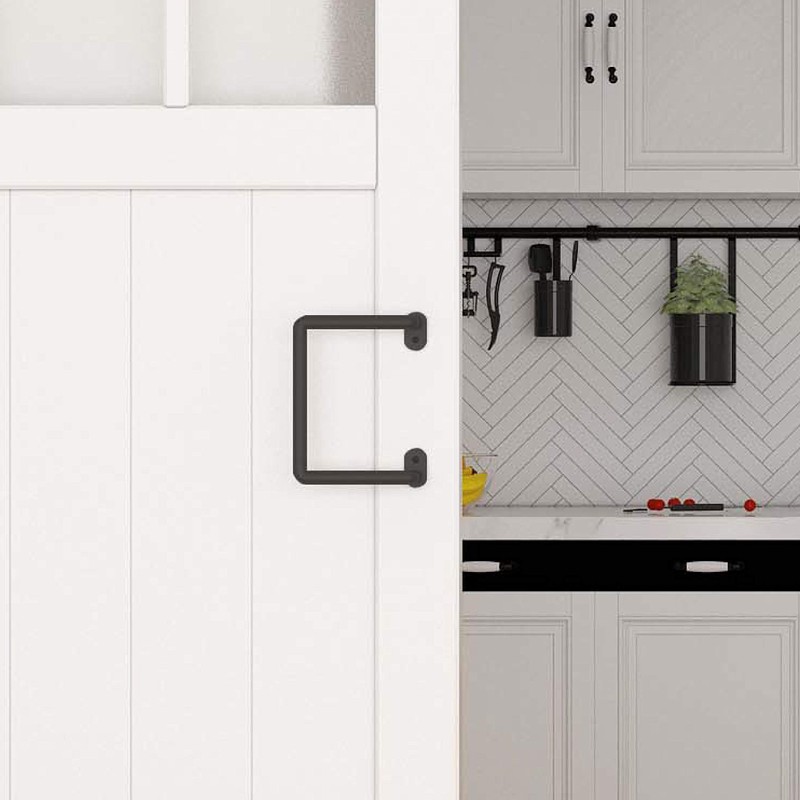 National Hardware N700-103 Interior Sliding Barn Door Hardware Troy Pull,