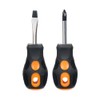Invero Set of 2 Handy Short Compact Screwdriver Set -