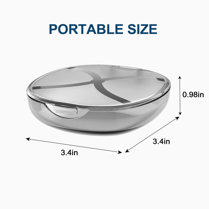 MOCEL Retainer Case with Vent Holes, Mouth Guard Case Dental