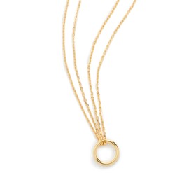 SHASHI Women's Circle Necklace, Gold, One Size