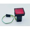 bubulu Hitch Member Cover with 12V LED Built-in Tail Light