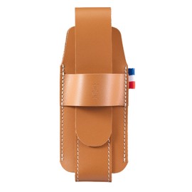 OPINEL Premium Leather Belt Sheath, Fits to Size No.09, Flap Closure, Made in France