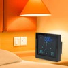 5in Wall Shower Clock Digital Timer Alarm Temperature Humidity Display