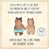 Mr. & Mrs. Panda Kosmetiktasche Bär Freundin - Geschenk, Bär