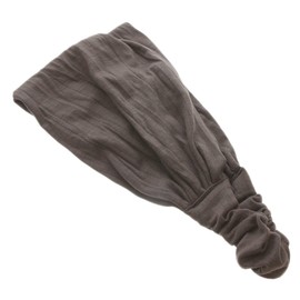 VingTAINE HB-30-CHG Turban Style Hair Band, Headband, Hair Accessories, Charcoal Gray