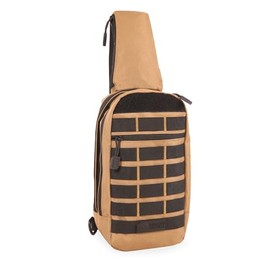 Highland Tactical Expo Sling Bag, Desert/Black, Desert/Black