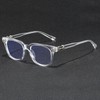 Oversized Blue Light Glasses for Women – Rhinestone Decor Computer