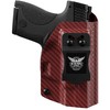 We The People Holsters - Red Carbon Fiber - Left