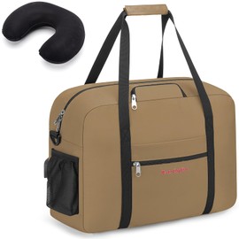 For Allegiant and EU Airlines 16 Inches Personal Item Under Seat Duffel Bag With Pillow And USB Port