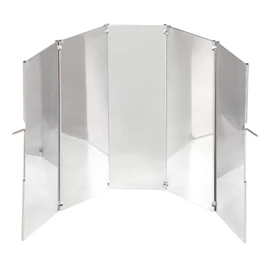 CAPTAIN STAG UG-3276 Stainless Steel 2-Way Grill Screen with Windshield, Wind Deflector, Ashtray, Storage Bag, Small Size