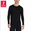 32 Degrees Mens 2 Pack X-Large Crew Neck Baselayer Shirts