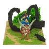 Sankei Studio Ghibli mini Princess Mononoke Ashitaka and Tatari God