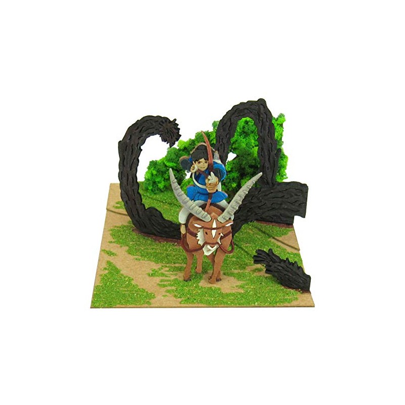 Sankei Studio Ghibli mini Princess Mononoke Ashitaka and Tatari God