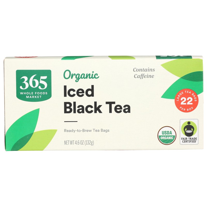 365 by Whole Foods Market, Organic Black Iced Tea, 22