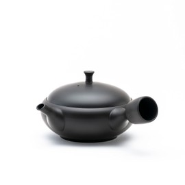 [Designed by Japanese Tea Specialty Shop] Susumuya Teahouse Original [Susumuya Tea Ceremony] Tokoname Ware Pottery Teapot, Deep Steamed Tea, Made in Japan