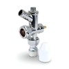 Wärmer System 15mm x 1/2 Angled Radiator Valve, Lockshield Angled