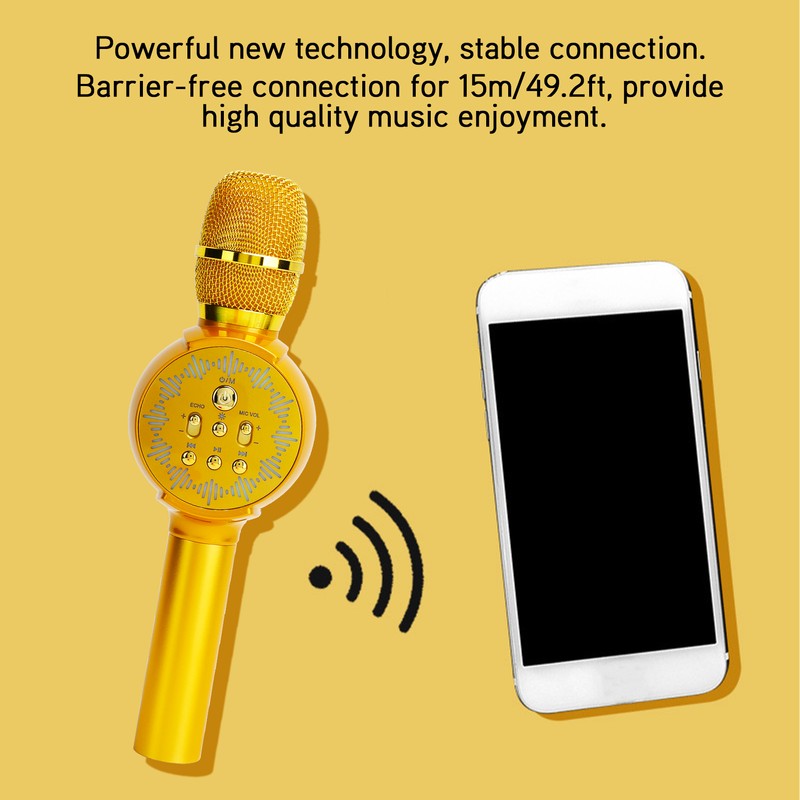 V29 Mobile Phone Bluetooth Microphone Wireless Bluetooth Audio Microphone with
