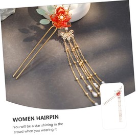 Ipetboom 2pcs Fashionable Vintage Chinese Style Pearl Hair Stick Hairpin for Women Friends Family Present