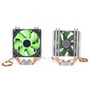 CPU Fan 4 Heatpipes 90mm 3pin Noiseless Plug and Play