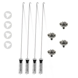 Upgraded MVWC400XW4 WTW5600XW0 MVWX700XW0 MVWC360AW0 Washer Suspension Rods, Fit for Kenmore Whirlpool Maytag Washer MVWX500XW0 MVWX700XL2 3LWTW5550YW2 MVWX700XL1 MVWC400XW0 WTW5550XW0 WTW5500XW3