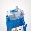 Skater PSQW6-A Square 2-Way Bottle, Water Bottle, 20.3 fl oz