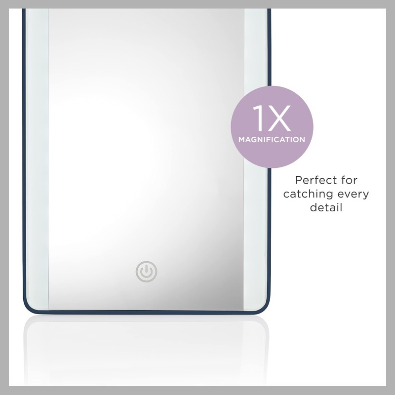 Conair Lighted Makeup Mirror, LED Vanity Mirror with Adjustable Base,