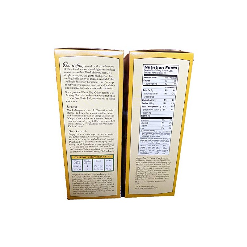 Cornbread Stuffing Mix