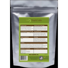 Wapiti Labs - Equine Joint Supplement - Antler Powder for Horses. Ultimate in Joint Health, Promotes Joint Flexibility, Mobility & Endurance, Immune Health & Stamina - All Stages of Life - 1.8oz