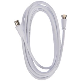 Schwaiger KVCK173532 75dB Satellite Cable F/IEC Female 3 M White