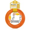 Petbobi Dog Tie-Out Cable 20ft - Heavy-Duty 4mm Metal Cable