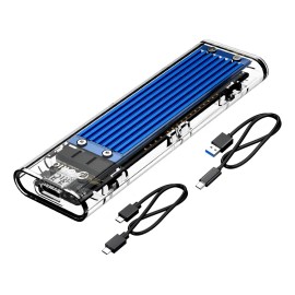 Gabinete Carcasa Disco Duro M.2 Nvme Orico Tcm2 Color Azul