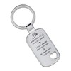 Lieblingsmensch Keyring model: "Du fraken mich, ob ich oft an