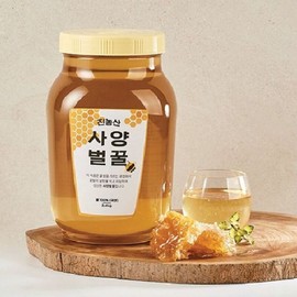 (NS홈쇼핑)진농산 사양벌꿀 1.2kg x 2병33054657 (NS Home Shopping) Jin Nongsan Flower Honey 1.2kg x 2 Bottles 33054657