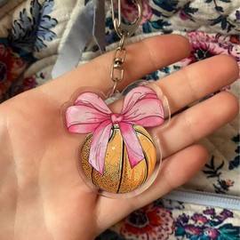 Cute Soccer Basketball Keychain Sports Party Favors Bow Purse Bag Charm Accessories Team Gifts for Women