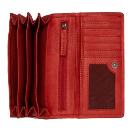 The Chesterfield Brand Lentini Leather Wallet 18 cm, red, Classic