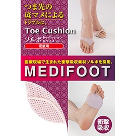 Sorbo Toe Cushion, Dry Mesh for Insoles, 1 Pair