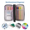 HCFGS Travel Cable Organiser Bag Portable Electronics Accessories Organizer 3