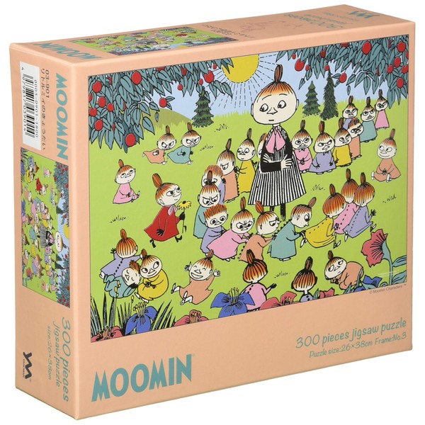 MOOMIN 300 Piece Jigsaw Puzzle, Little My Siblings, 10.2 x