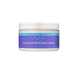 SheaMoisture Aloe Butter & Vitamin B3 Pre-Wash Masque - Boosts Hydration for Moisturized Hair and Scalp 4oz