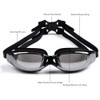 YzoTek Unisex Swimming Goggles - UV 400 Mirrored Swim Glasses,
