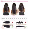 ManeMajesty 12A Kinky curly human hair bundles 3 Pcs 12