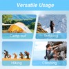 10 pcs Backpack Hiking Stick Holder Straps, Elastic Rope with