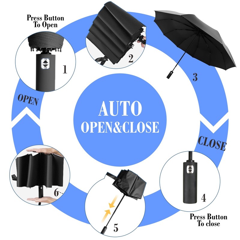 XLINGZA UPF 50+ Beach Umbrella with Adjustable Universal Clamp