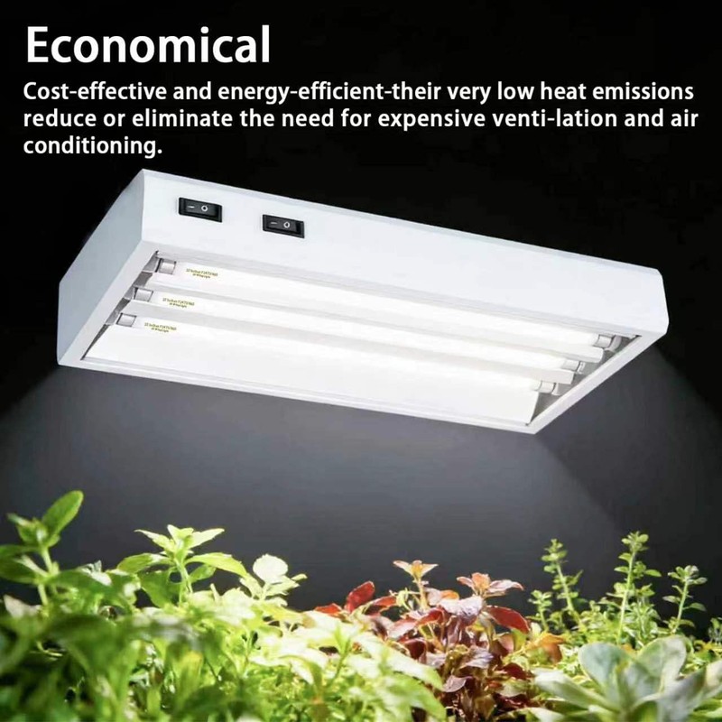 F24T5/865 6 Pack 22 Inch T5 Fluorescent Grow Light Bulbs,