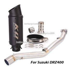 Unbranded For Suzuki DRZ400S DRZ400SM 2000~2024 Motorcycle Exhaust Pipe With DB Killer