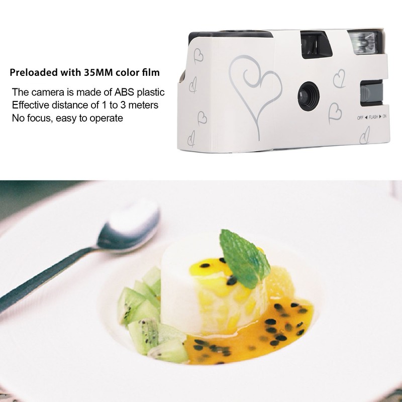 Film Camera 900mAh Full Manual Setting Single Use Flash Shutter