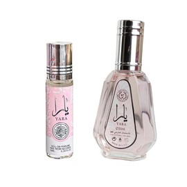 (Bundle Pack) 10ml Yara Perfume Oil Roll-On + 50ml Yara EDP Spray by Ard Al-Zaafaran